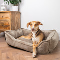 4L Textil IRIS Orthopädisches Hundebett PREMIUM-LINE Hundekorb Kuscheliges Bezug