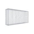 Gabione Steinkorb 200 x 100 x 40 cm (L x H x T) Maschenweite 5 x 5 cm C-Ringe