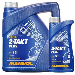 5L MANNOL 2-TAKT PLUS MOTORÖL MISCHÖL ZWEITAKTÖL API TC 2T JASO FD ZWEITAKT ÖL