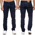 Herren  Jeans Slim Fit Regular Stretch Jeanshose Übergröße Hosen Six-Jeans