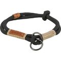 Trixie BE NORDIC Hunde Zug-Stopp-Halsband 6 GRÖßEN schwarz/sand Hund Halsband