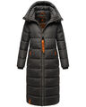 Navahoo Damen Winter Steppmantel warm gefüttert Oversize Parka lang warm B926