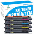 XXL Toner zu HP 117A W2070A Color Laser 150a MFP 179fwg fnw 178nwg 178nw 150nw