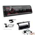 Kenwood DAB Receiver Autoradio Bluetooth für Volkswagen VW Tiguan piano black 