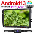 Pumpkin 9" Android 13 Autoradio GPS Navi DAB+ 4GB 64GB for VW Golf Passat+Kamera