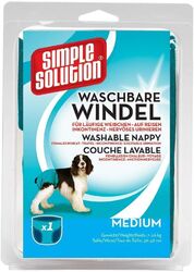 Simple Solution waschbare Hunde Windeln Größe M für sauberes Zuhause NEU OVP