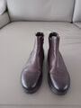 Gabor Damen Stiefelette Chelsea Boots Leder braun Gr.3,5 gebraucht