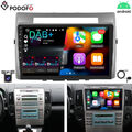 DAB+ KAM Autoradio 2+32GB Android 13 GPS Navi Für Toyota Corolla Verso 2003-2009