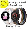 Nylon Armband Samsung Huawei Amazfit Smartwatch Galaxy ✅ Sport 20mm 22mm Band