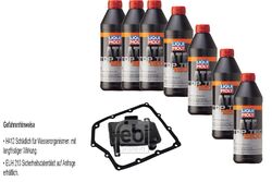 Liqui Moly Top Tec ATF 1200 7L FEBI Getriebeölfilter für Lancia Voyager