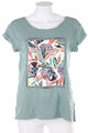 Street One Shortsleeve-Shirt Sequins Print D 34 grey green