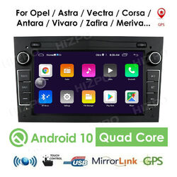 Für Opel Corsa C/D Zafira B Astra H Android Autoradio GPS NAVI Bluetooth RDS Neu