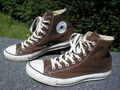 Original CONVERSE Chucks Taylor Sneaker HI, Gr. 44,5, Braune !!!