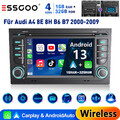 Für Audi A4 8E 8H B6 B7 2000-2009 Android 13 Autoradio GPS Navi WIFI BT FM 1+32G