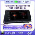 Android 13 8-Kern DAB+ Autoradio CarPlay GPS Navi BT5.0 Für BMW 7er F01 F02 NBT