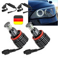 2x LED Angel Eyes Standlicht Weiß für BMW E90 E91 E92 E93 E60 E61 E70 E71