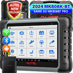 2024 AUTEL MK808KBT PRO PROFI KFZ Diagnosegerät Auto OBD2 ALL SYSTEM K-EY Coding