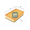 UFI Luftfilter 30.647.00 für VW