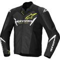 Herren Motorrad Jacke 50 - Alpinestars Faster V3 Airflow - schwarz-weiß-fluogelb