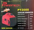 Stromerzeuger 2000-W-Powertech Inverter Benzin Stromgenerator Notstromaggregat