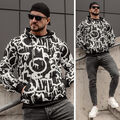 Hoodie Sweatshirt Kapuzenpullover Pullover Men Aufdruck Print Herren BOLF Motiv