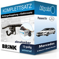 Für Mercedes E T-Modell 09-16 BRINK Anhängerkupplung abnehmbar + 13polig neu