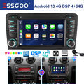 4+64G Carplay Autoradio Android13 GPS RDS Navi SWC Für Audi A3 S3 8P RS3 8P1 8PA