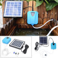 Solar Sauerstoffpumpe Teichbelüfter Solar pumpe Gartenteich Aquarium Luftpumpe