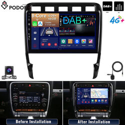 4+64G 8Kern DAB+ Für Porsche Cayenne 9PA 2002-2010 Autoradio GPS Navi Android 13