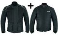 Motorradjacke mit Protektoren Herren Textil Motorrad Roller Jacke Motorradjacke