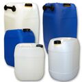 Kanister 5 10 20 25 30 60 Liter Wasserkanister Campingkanister Trinkwasser NEU