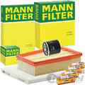 MANN-FILTER INSPEKTIONSPAKET passend für NISSAN QASHQAI/+2 X-TRAIL 2 T31 1.6+2.0