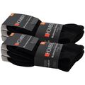 Business Socken Herren 6-24 Paar Damen Schwarz Baumwolle Strümpfe Freizeit