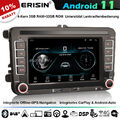 Android 11 Autoradio GPS Navi für VW Passat B6 Golf V VI 5 6 Polo CarPlay DAB+4G