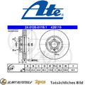 2X DIE BREMSSCHEIBE FÜR VW FORD SEAT TRANSPORTER IV KASTEN 70A 70H 7DA 7DH AJT