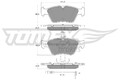 TOMEX Brakes Bremsbelagsatz Scheibenbremse TX 11-471 für MERCEDES KLASSE W210