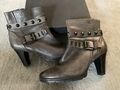 Caprice Schuhe / Stiefeletten Gr.42 dunkelgrau