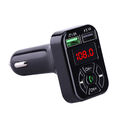 Drahtlose Bluetooth Car Kit FM Transmitter Freisprecheinrichtung Autoladegerät