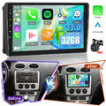 Autoradio GPS Navi Für Ford Focus Transit S-Max C-Max Kuga Mondeo FM RDS CarPlay