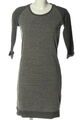 JAKE*S Kurzarmkleid Damen Gr. DE 34 hellgrau Casual-Look