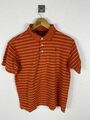 Herren - T-Shirt - Polo - KAPPA - Vintage - Retro - orange - Gr. S - #470