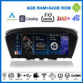 8.9" DAB CarPlay Android13 6+64GB Autoradio Navi Für BMW E60 E61 E63 E90 E91