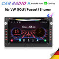 Für Passat B5 golf 4 Sharan Bora T4 T5 Autorado 7"GPS Navi BT FM RDS WIFI 4G NET