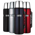 THERMOS Kanne King 1,2 Isolierflasche Flasche Isolierkanne Becher Drehverschluss