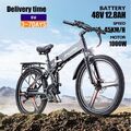 26 Zoll Elektrofahrrad JINGHMA R3 800W Mountainbike 12,8Ah eBike Fatbike 45KM/H