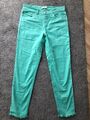 Peter Hahn Damen Jeans Hose Gr.36/38 Minzfarbe