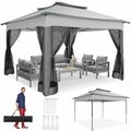 Falt Pavillon WASSERDICHT Pavillion Gartenzelt Partyzelt Anti-UV 3x3/3,3x3,3/3x6