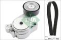 INA 529 0340 10 Keilrippenriemensatz für VW Golf V Schrägheck (1K1) TIGUAN (5N)