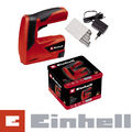 Einhell Akku-Tacker TC-CT 3,6 Li Set 3,6V 1,3Ah Softgrip Metallbox + Zubehör