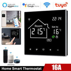 Wifi Smart Digital LCD Thermostat 16A Raumthermostat Fußbodenheizung TUYA-app